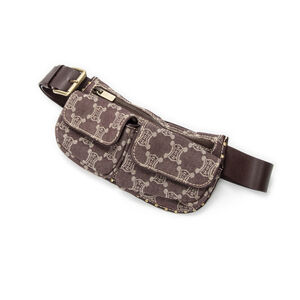 Celine Double Pocket Belt Bag